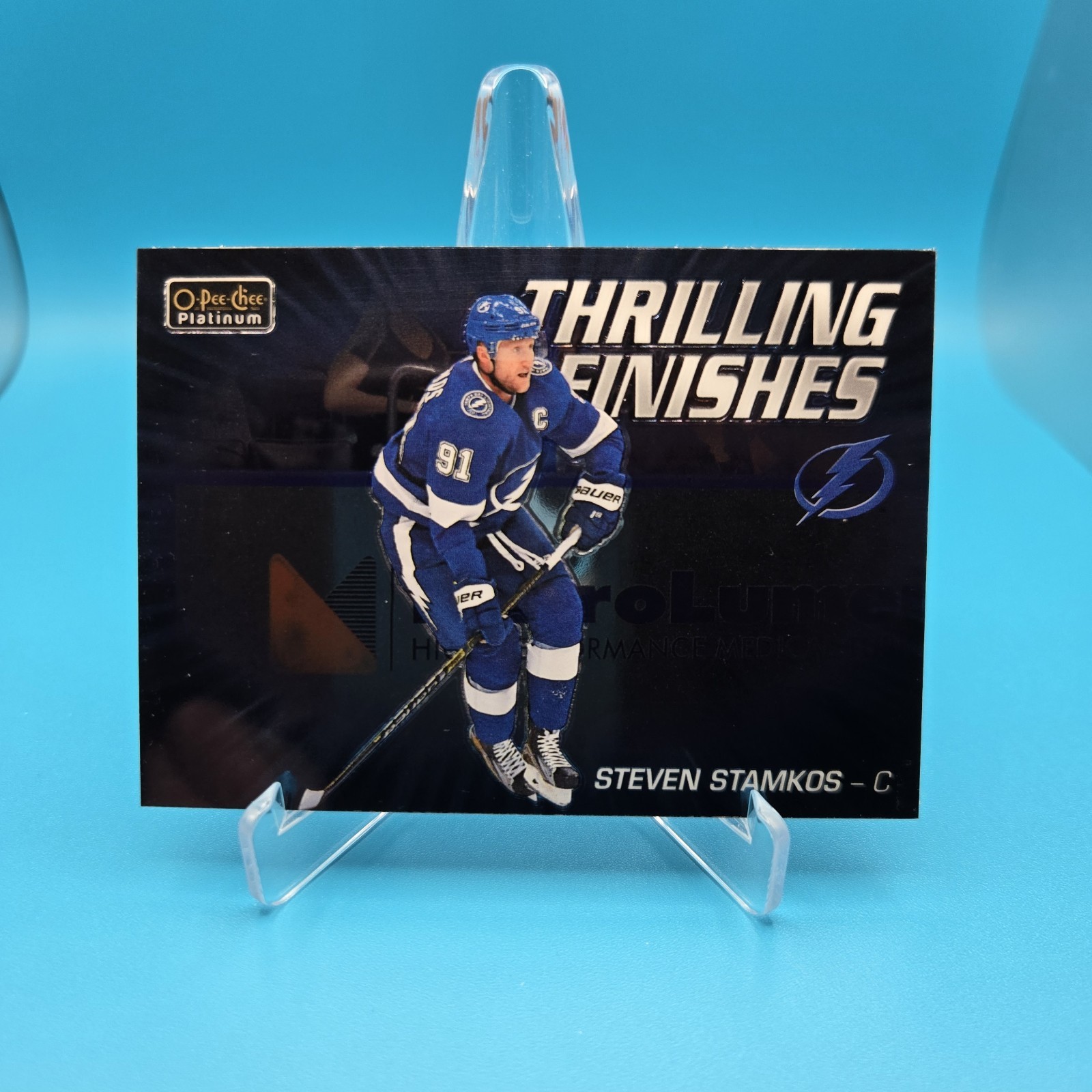 Steven Stamkos #TF-1 2019-20 O-Pee-Chee Platinum Hockey Thrilling Finishes