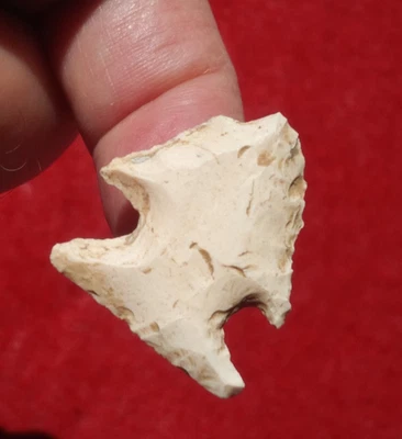 1-1/8" KINGS MISSOURI ARROWHEAD AUTHENTIC PROJECTILE POINT AUTHENTIC ARROWHEAD - Image 1 of 4