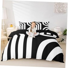 Black White Geometric Duvet Cover Kids Geometric Bedding Set King Size