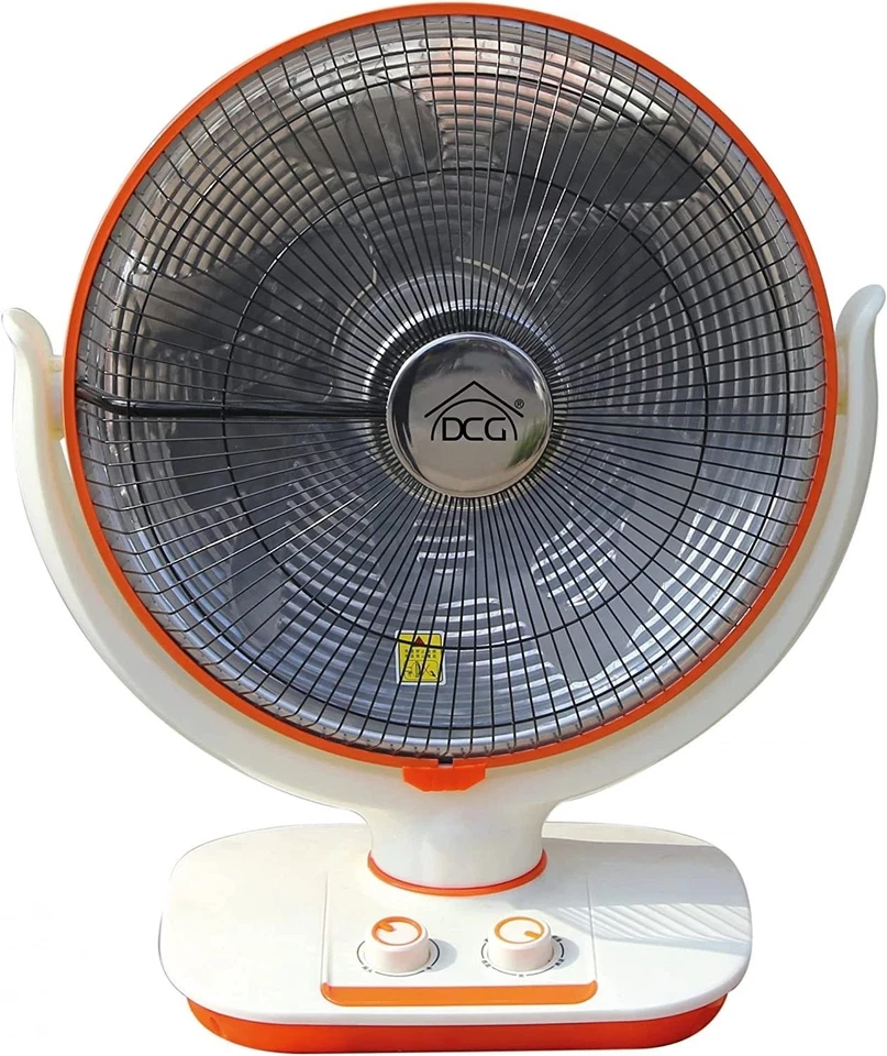 STUFA ELETTRICA AL CARBONIO DA TAVOLO OSCILLANTE DA 450W/900W E TIMER INTEGRATO - Immagine 2 di 4