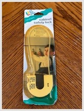 The First Years 3232 Cabinet Safety Lock 1992 NOS - Unopened Pkg Child Proof