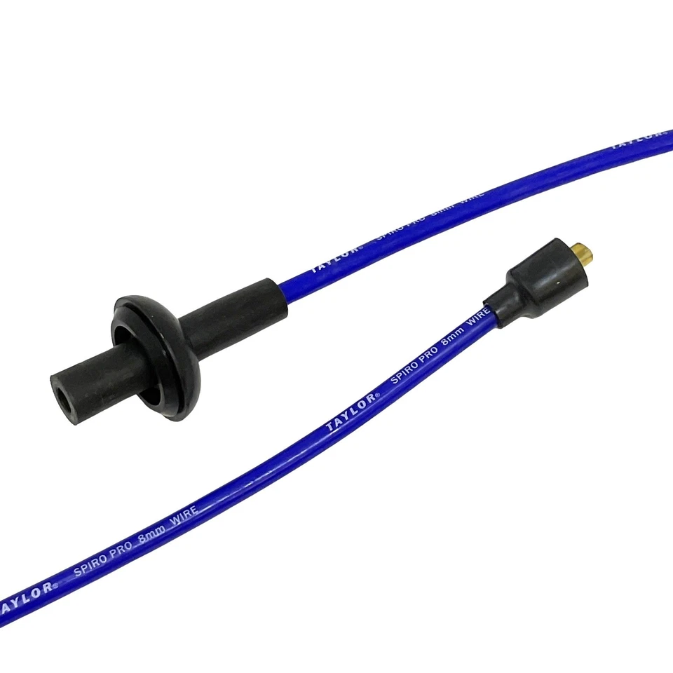 Taylor Cable 74691 Blue 8mm Spiro-Pro Spark Plug Wires for Type 1 Beetle - Image 3 of 4