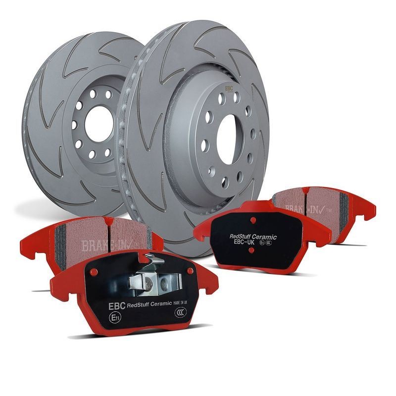 EBC PD17KF055 HIGH PERFORMANCE BRAKE KIT Front