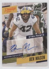 2021 Panini Chronicles Draft Picks Orange Ben Mason #PS-BMS Auto 10p1