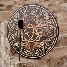 25cm Large Shaman Drum Handmade Music Drum