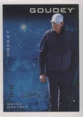 2021 Goodwin Champions Goudey Platinum Cosmic 98/99 Wayne Gretzky #G40 HOF he7