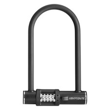Kryptonite Combination U-Lock - Black: Secure Bike Lock, U-Locks Type