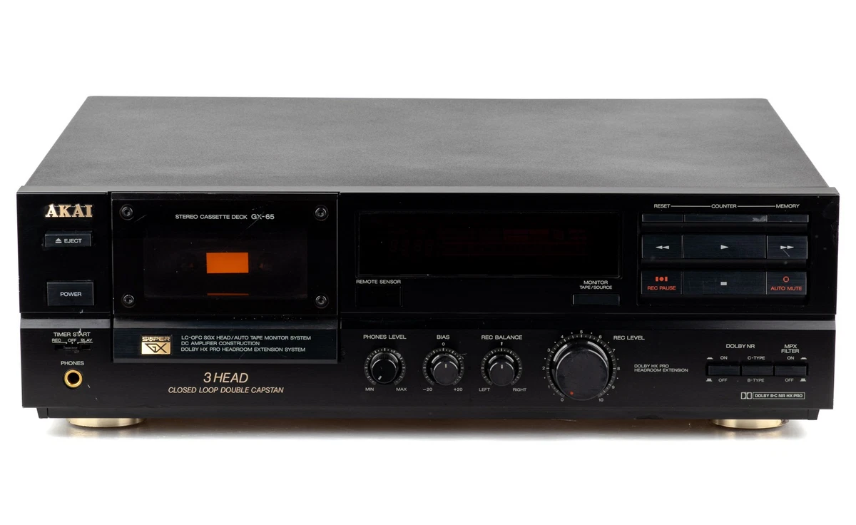Platine Cassette AKAI GX F90 - Pour Pièces Ou Réparation - Haut De Gamme