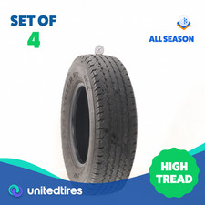 Set Of 4 Used Lt 22575r16 Goodyear Wrangler Ht 115112q - 9-1132