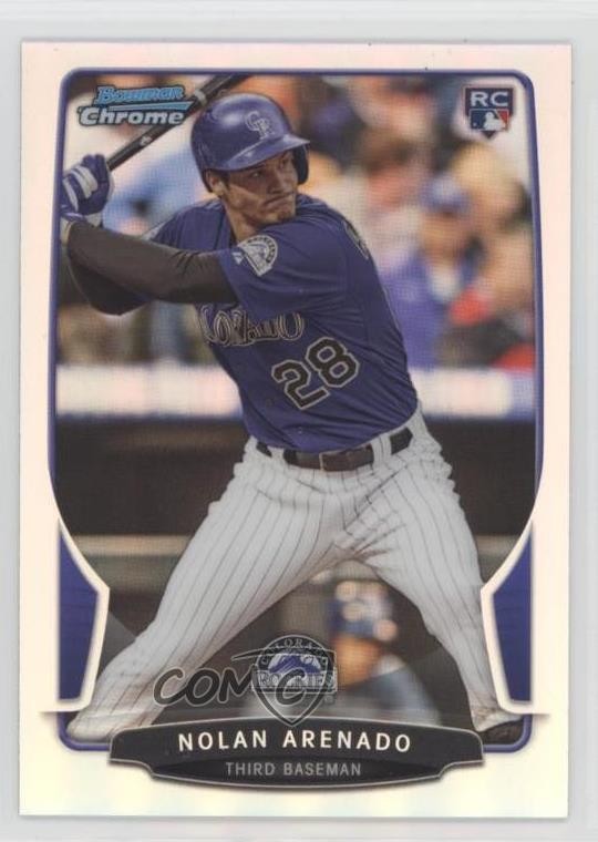 2013 Bowman Draft Chrome Refractor Nolan Arenado #41 0br9