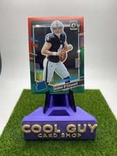 2023 Donruss Aidan O'Connell Rated Rookie Optic Preview Oconnell Red Green Prizm