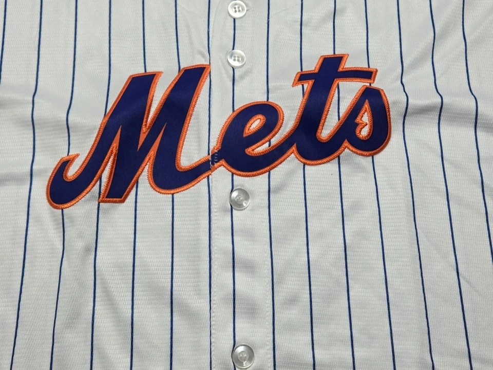 Camiseta Majestic New York Mets Yoenis Céspedes #52 blanca MLB juvenil XL niños nueva con etiquetas Foto 2 de 4