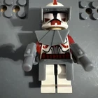 LEGO Star Wars The Clone Wars Commander Fox Phase 1 Minifigure sw0202a 7681 1A