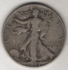 1944 P WALKING LIBERTY HALF-DOLLAR 90% SILVER PHILADELPHIA .50¢ UNITED STATES