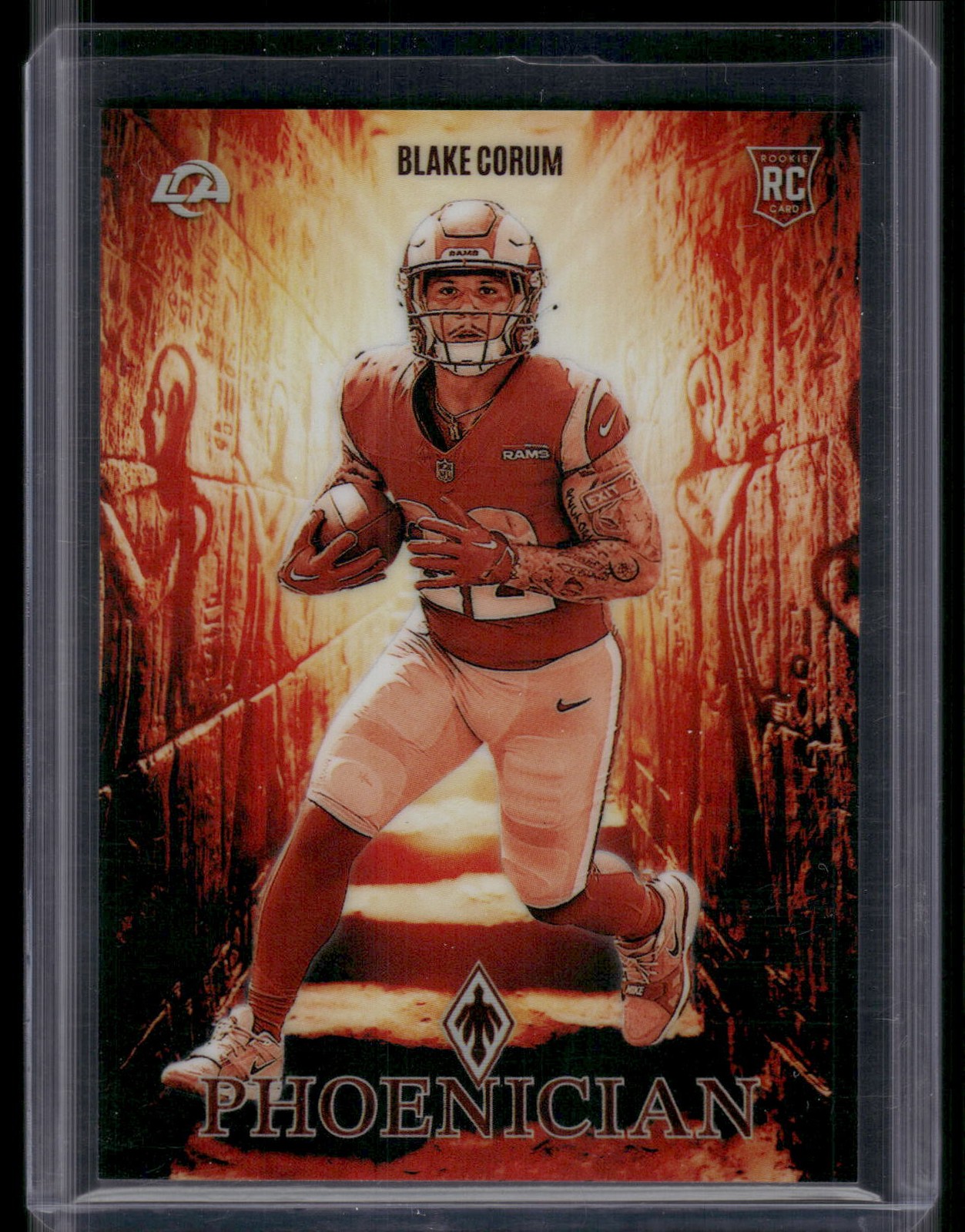 2024 Panini Phoenix Blake Corum Phoenician RC CASE HIT