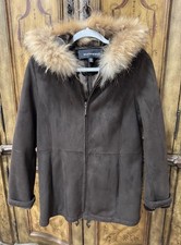 Women's WeatherProof Jacket With Hood Wear with or without Fur Size Med