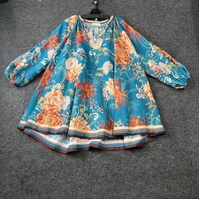 ALEMAIS Fletcher Mini Dress Women's Size US 4 Blue