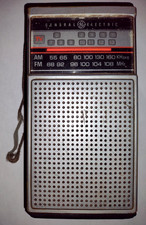 Vintage GENERAL ELECTRIC RADIO MODEL 7-2924A PORTABLE AM/FM TV TRANSISTOR WORKS 