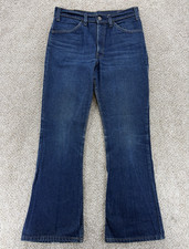 Vintage Levis 646 Orange Tab Bell Bottom Flar...