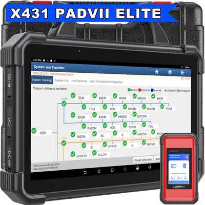 2026 LAUNCH X431 PAD VII ELITE PRO KFZ OBD2 Diagnosegerät ECU Programm & Coding