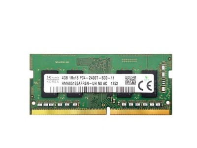 4GB 1Rx16 PC4-2400T-SC0 HMA851S6AFR6N-UH N0 AC SKhynix Notebook RAM
