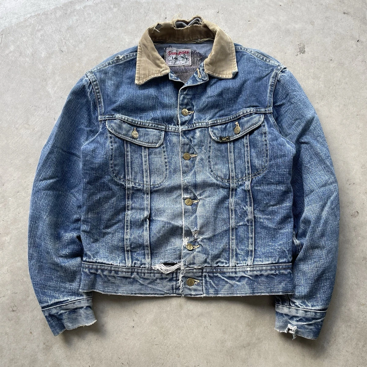 Lee 101 J Jacket In Vintage Outerwear Coats & Jackets For Men for