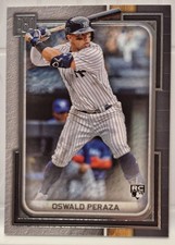 OSWALD PERAZA 2023 TOPPS ROOKIE CARD #81