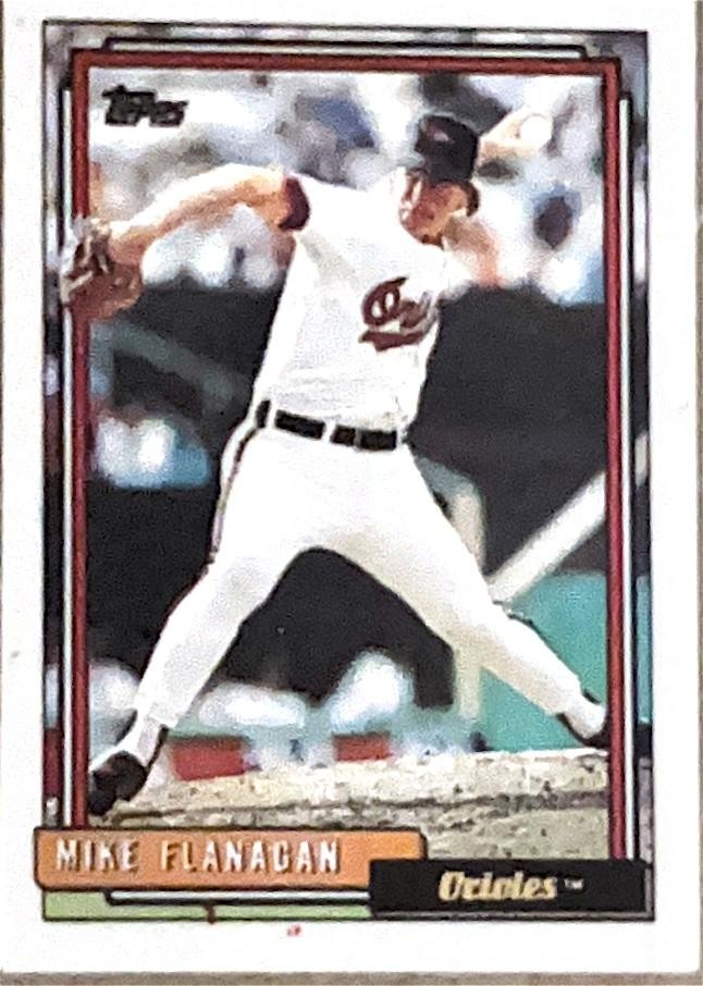 1992 Topps Micro #218 Mike Flanagan