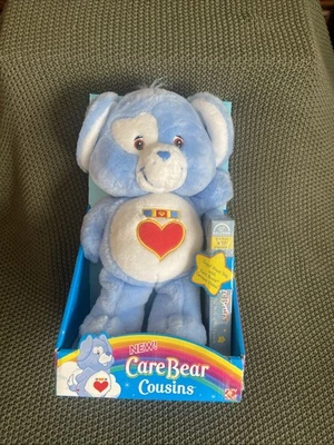 Vtg Care Bears LOYAL HEART DOG Plush VHS Sealed Cartoon Carebear Cousins NEW - Image 1 of 4