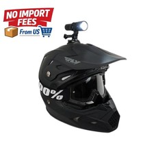 Mαverick Dirt Bike Helmet Light Kit 1000 Lumen LED GoPro Compatible 4.2oz NEW