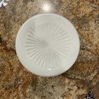 Westmoreland Milk Glass Diamond English Hobnail Pedestal Candy Dish 5.25” Vtg — photo 3