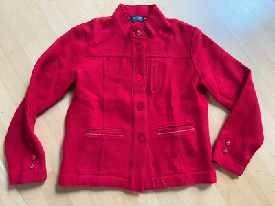 Damen Filzjacke Saint James Rot 38 Elegant und TOP Jacke Blazer