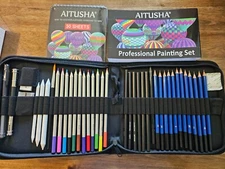 42-Piece Drawing and Sketching Kit: Comprehensive Art Set for Artists 50 page