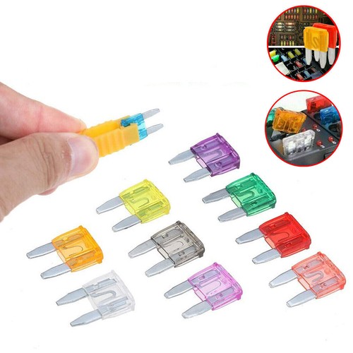 High Quality Mini Blade Fuse Fuses For Car Van Bike - 5A, 10A, 15A, 20A, 25Amp - Picture 3 of 25