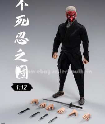 Ess 003 1/12 Movable Soldier Doll Model Undead Ninja 6 Inch