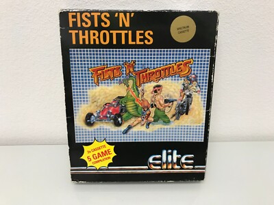 Fists n Throttles - ZX Spectrum - Buggy Boy / Ikari Warriors / Dragons Lair ...