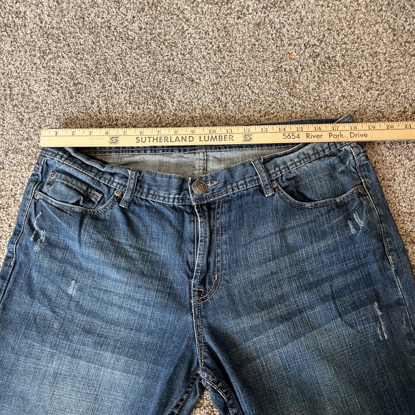 Seven 7 Jeans Men's 36 X 31 Straight Fit Denim Jeans - View 9