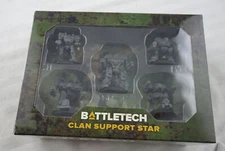 BattleTech: Clan Support Star Pack Unpainted Miniatures Set (5) CAT35726