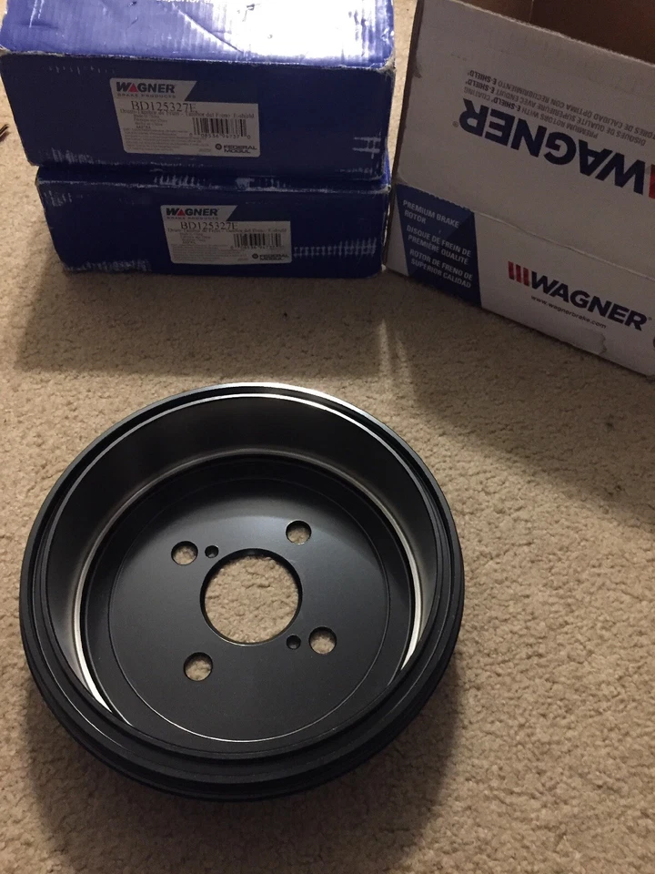 Задний тормозной барабан для Toyota Corolla 1993-2002 Wagner BD125327E - Изображение 3 из 4