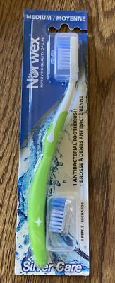 Norwex Medium Toothbrush With 1 Refill NIP