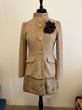 Beautiful Ryu Coat Purchased From Modcloth. Faux Fur Trim On Bottom.