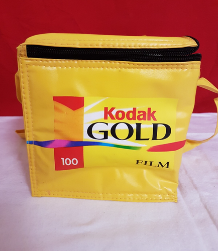 VINTAGE! 2000 PROMO! KODAK GOLD FILM SHOPPERS DRUG MART 11" X 6" COOLER BAG NEW! - Picture 5 of 7