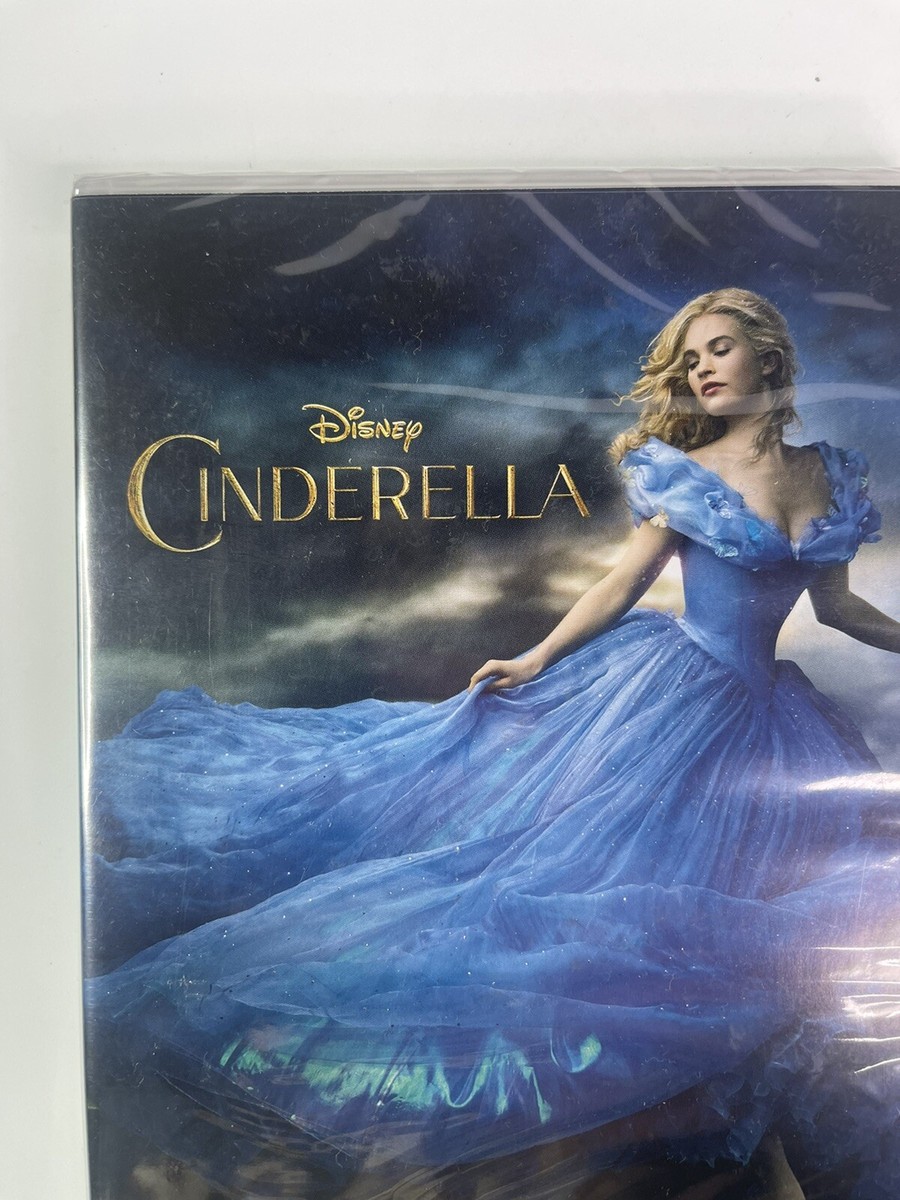 NEW Cinderella 2015 DVD Movie Walt Disney Live-Action Fairytale