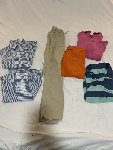 Lot Of 6 boys Preppy Clothes J Crew, Polo, Gap Size Large And Xl 370