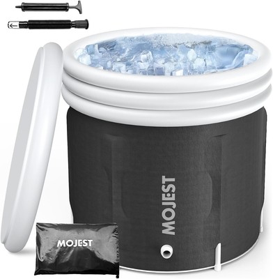 Foldable Bath Tub Portable Ice Bath Tub for Athletes, Hot Pre-Assembled Tub