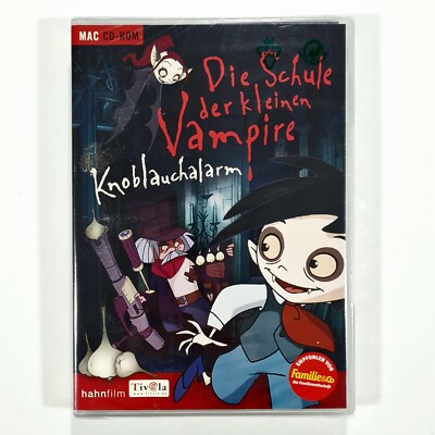 Apple MAC CD-Rom DIE SCHULE DER KLEINEN VAMPIRE dt. NEU! Grusel 3D Point'n Click