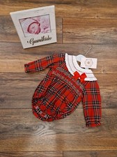 Tartan romper 