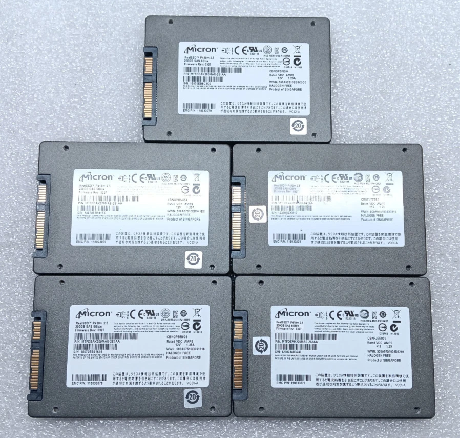 Ssd Hitachi 200gb 2,5 Sas 6gbps - 0b24935 Branco | Frete Grátis