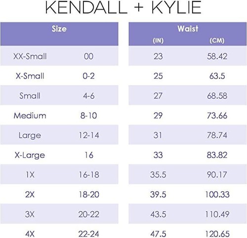 KENDALL + KYLIE High Rise Light Blue Large Denim Cargo Jeans 32 x 28 NEW Pants - Picture 11 of 11