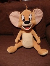 LARGE OFFICIAL JERRY MOUSE (TOM & JERRY) WARNER BROTHERS PLUSH SOFT TOY 15"